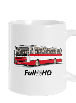 Full MHD klasický hrnček White