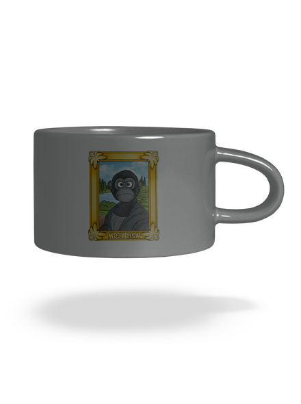 Moja Lisa hrnček makronka Grey Macaron