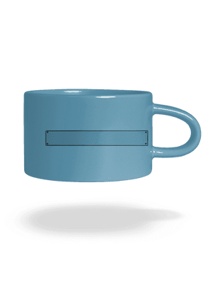 Osobný VIN kód hrnček makronka Blue Macaron