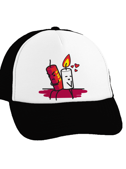 TNT šiltovka truckerka Black cap