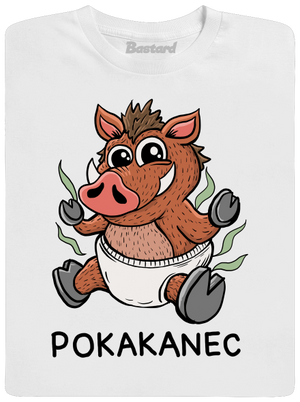 Pokakanec detské tričko White