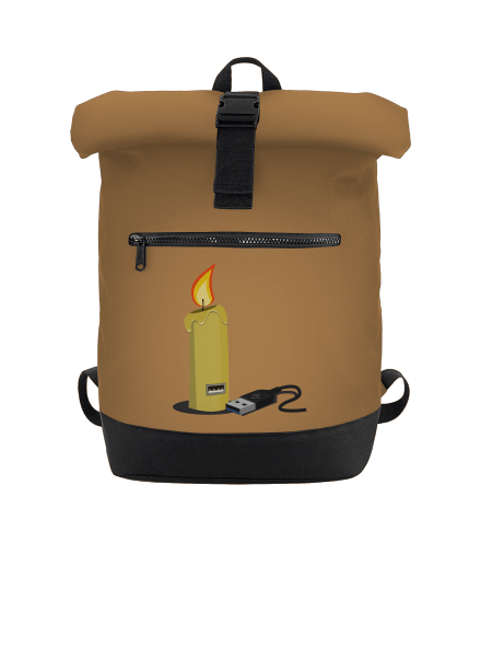 USB sviečka batoh Caramel