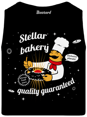 Stellar bakery pánske tielko Black