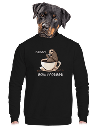 unisex mikina bez kapucne