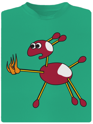 Gaštany pánske športové tričko Mint Mal