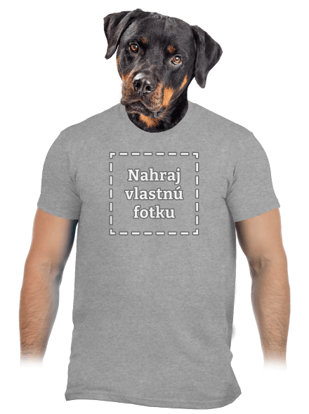 Vlastná potlač pánske tričko Sport Grey