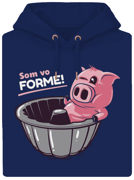 Vo forme unisex mikina premium Navy