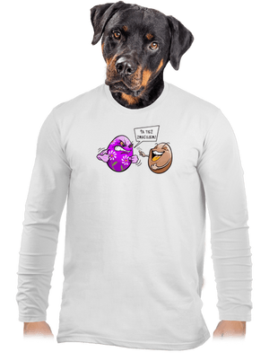 Zmaľujem ťa pánske dlhý rukáv White