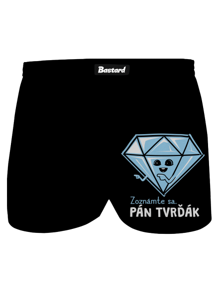 Tvrďák pánske trenky Black