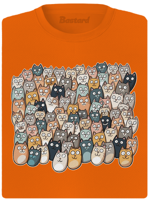 Nájdi čerta dámske športové tričko Neon Orange