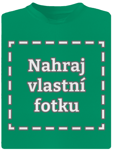 Vlastná potlač detské športové tričko Kelly Green Mal