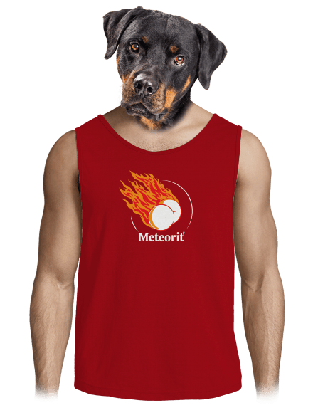 Meteoriť pánske tielko Red