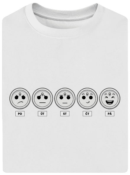 Týždeň elektrikára unisex tričko oversized White