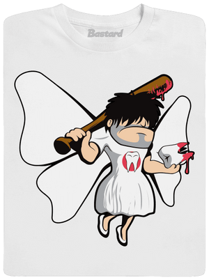 Zúbková víla pánske dlhý rukáv White