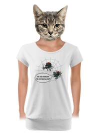 dámske tričko s lemom