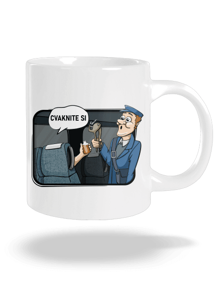 Cvaknite si veľký hrnček White