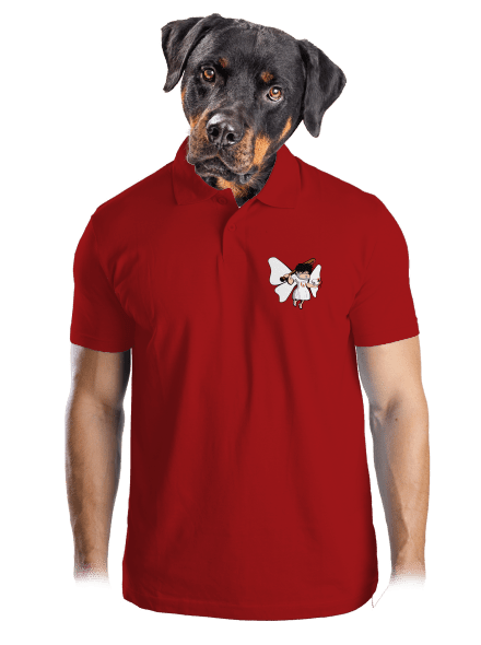 Zúbková víla pánska polokošeľa Red Mal