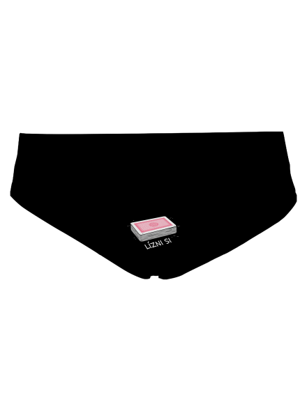 Lízni si dámske nohavičky Black