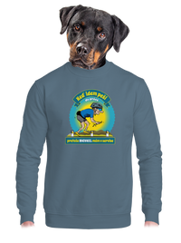 unisex mikina bez kapucne