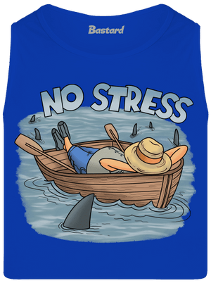 No stress pánske tielko Royal Blue