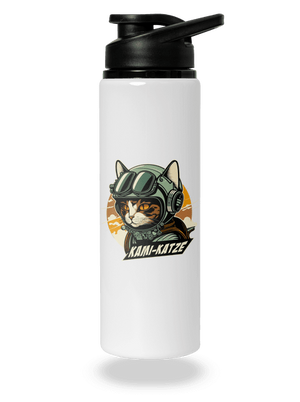 Kami-Katze flaša na vodu White