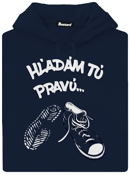 Hľadám tú pravú pánska mikina klokanka Navy