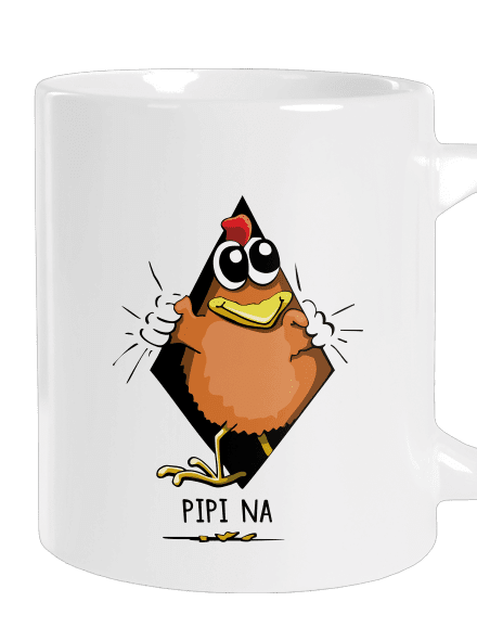 Pipina veľký hrnček White