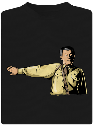 Volám sa pánske športové tričko Black