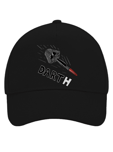 Dart(h) šiltovka baseballka Black