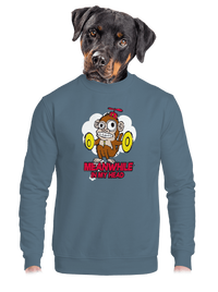 unisex mikina bez kapucne