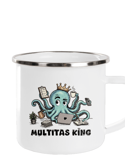 Multitas king plecháčik White