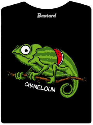 Chameloun dámske tričko s lemom Black