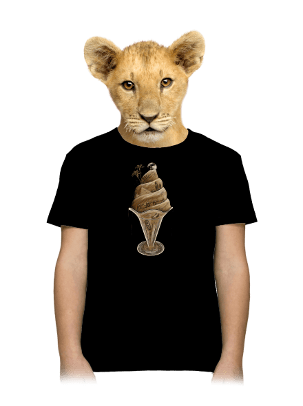 De(s)ert detské tričko Black