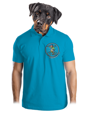 Cyklistický horoskop: Škorpión pánska polokošeľa Blue Atol