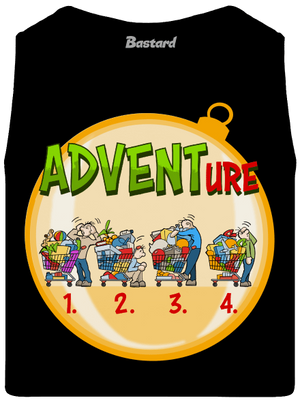Adventure pánske tielko Black
