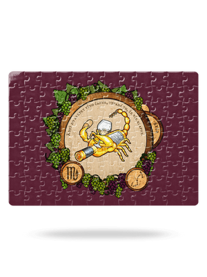 Vínny horoskop: Škorpión puzzle White