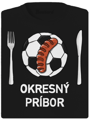 Okresný príbor dámske športové tričko Black