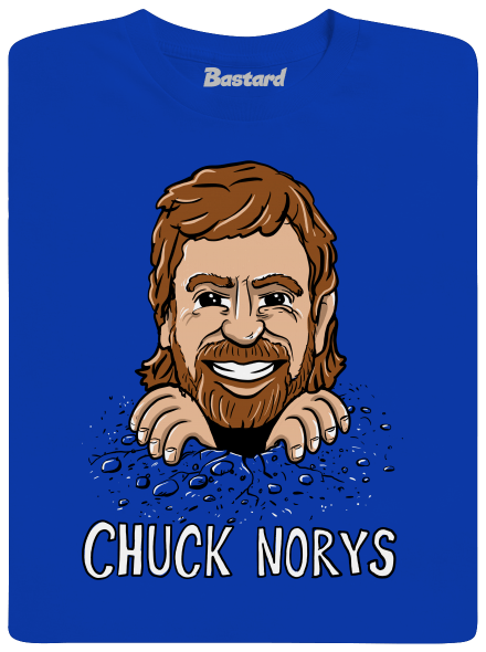 Chuck Norys detské tričko Royal Blue