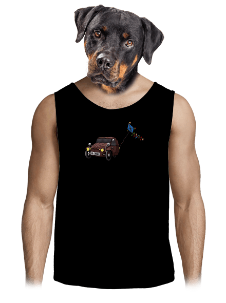 Hadrák pánske tielko Black