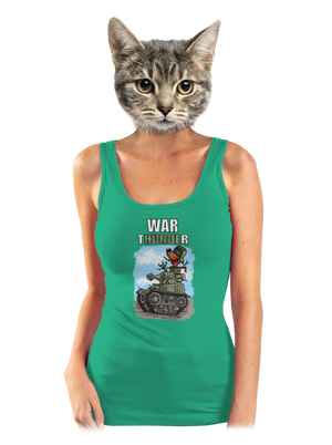 War Hunde dámske tielko klasické Mint Mal