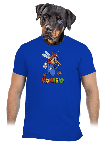 Komario pánske tričko Royal Blue
