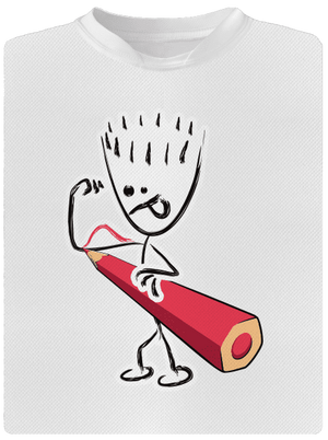 Svaly detské športové tričko White