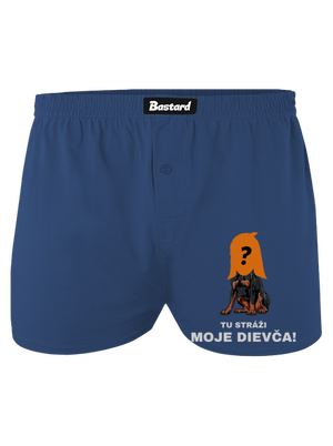 Tu strážim ja pánske trenky Blue