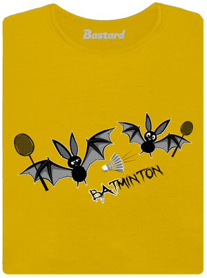 Batminton dámske tričko Yellow