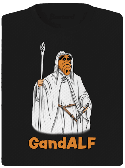 GandALF dámske športové tričko Black