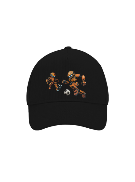 AI futbal šiltovka baseballka Black