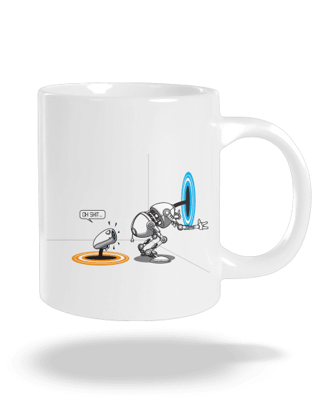 Portal veľký hrnček White