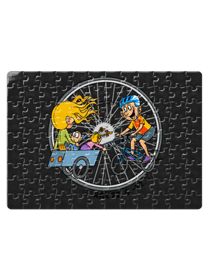 Cyklistický horoskop: Rak puzzle White