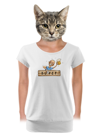 dámske tričko s lemom