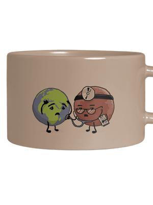 Diagnóza hrnček makronka Brown Macaron